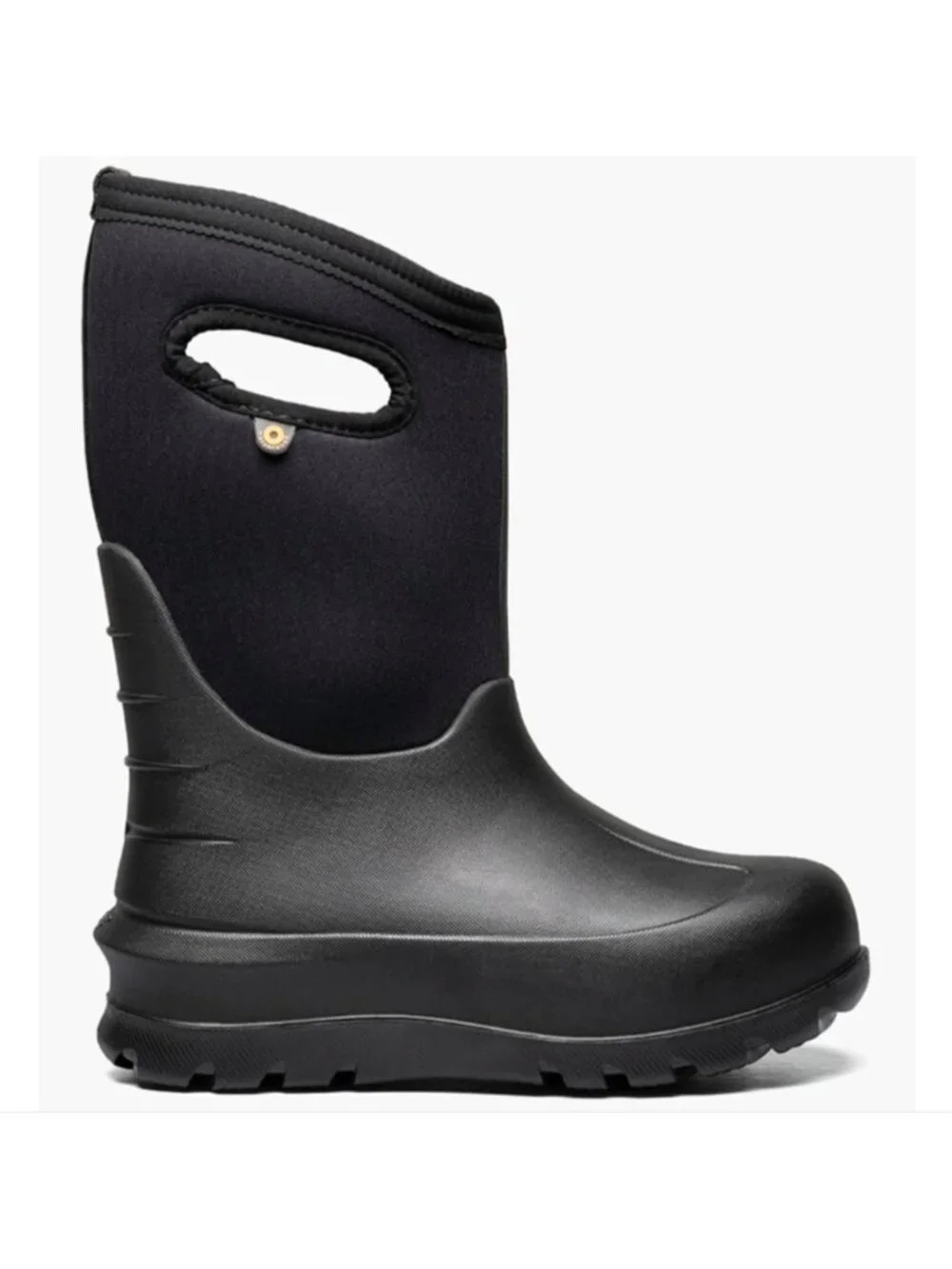 Bogs Neo-Classic boots Solid black Youth Size 1 big kid.